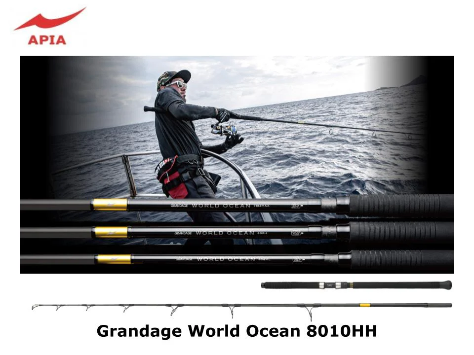 Apia Grandage World Ocean 8010HH | 1 and Grip Spinning