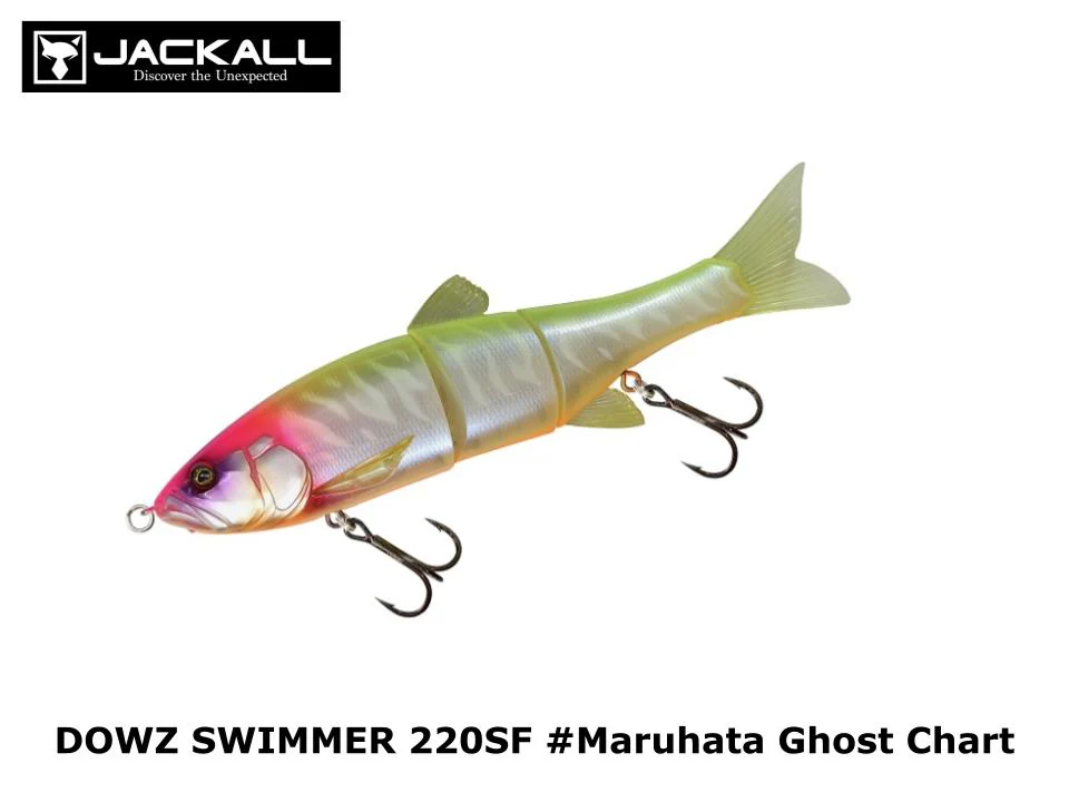 Jackall Dowz Swimmer 220SF #Maruhata Ghost Chart - Image 2