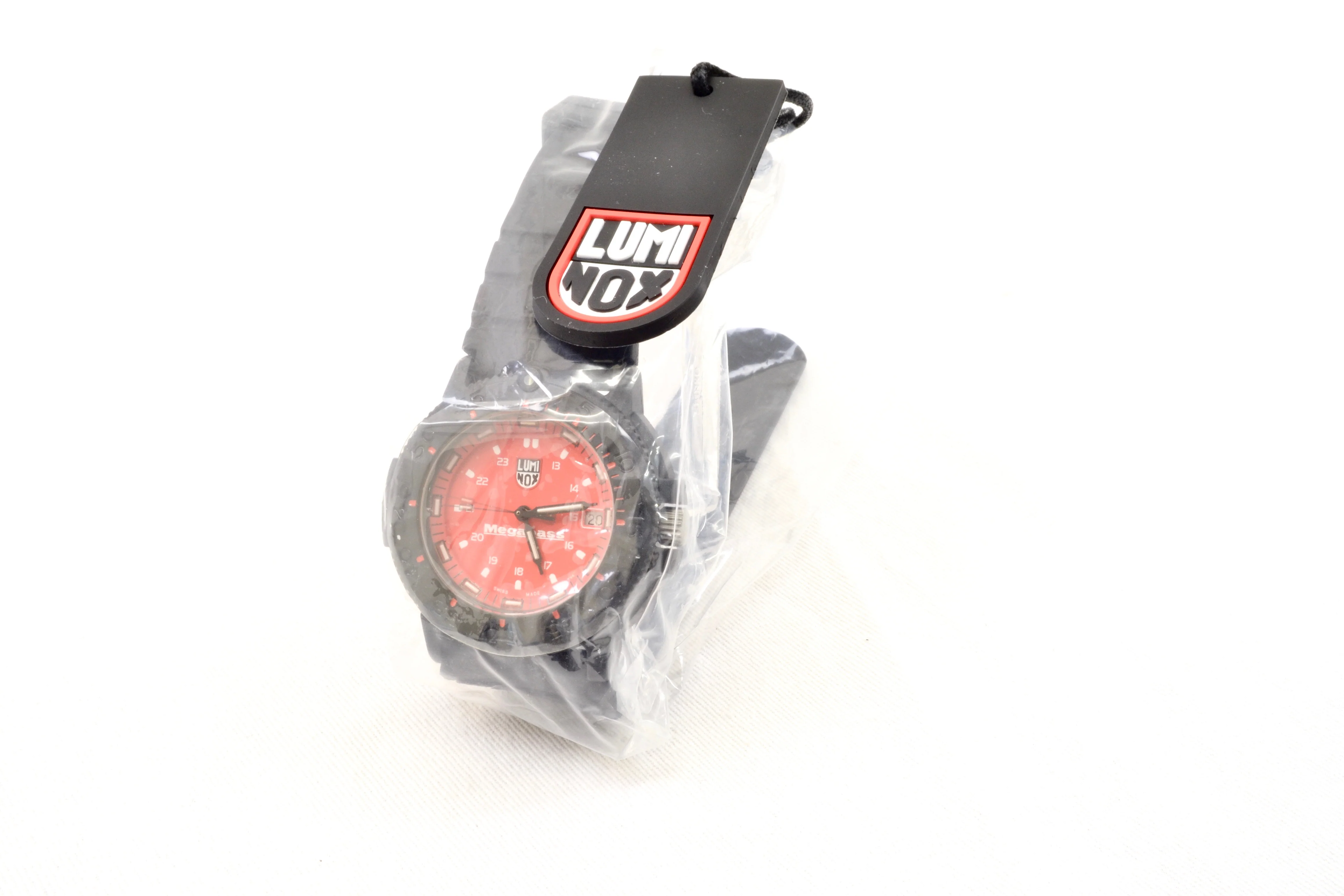 LUMI-NOX Dive Watch Megabass Edition Dive Watch 2010 LTD Rosso Corsa #02 - Image 5