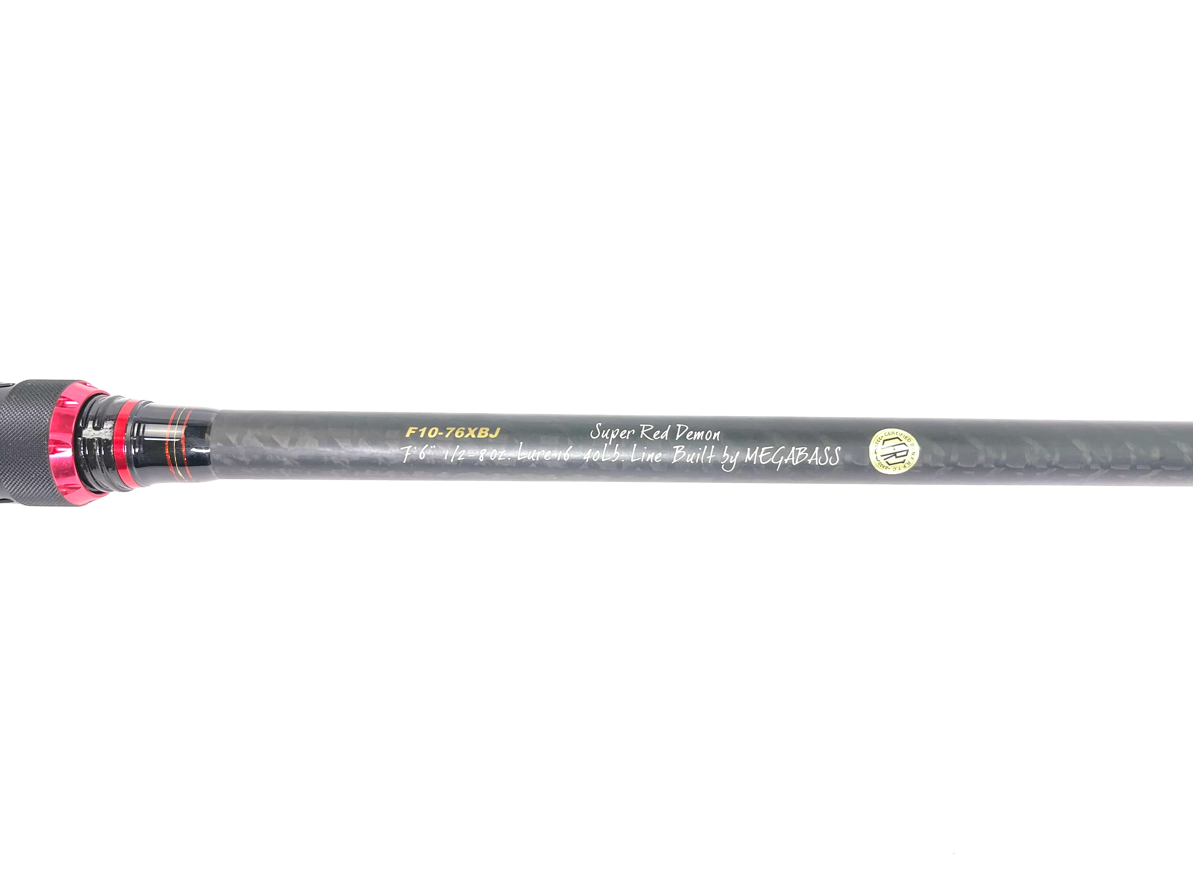 Used Megabass New Black Jungle F10-76XBJ Super Red Demon